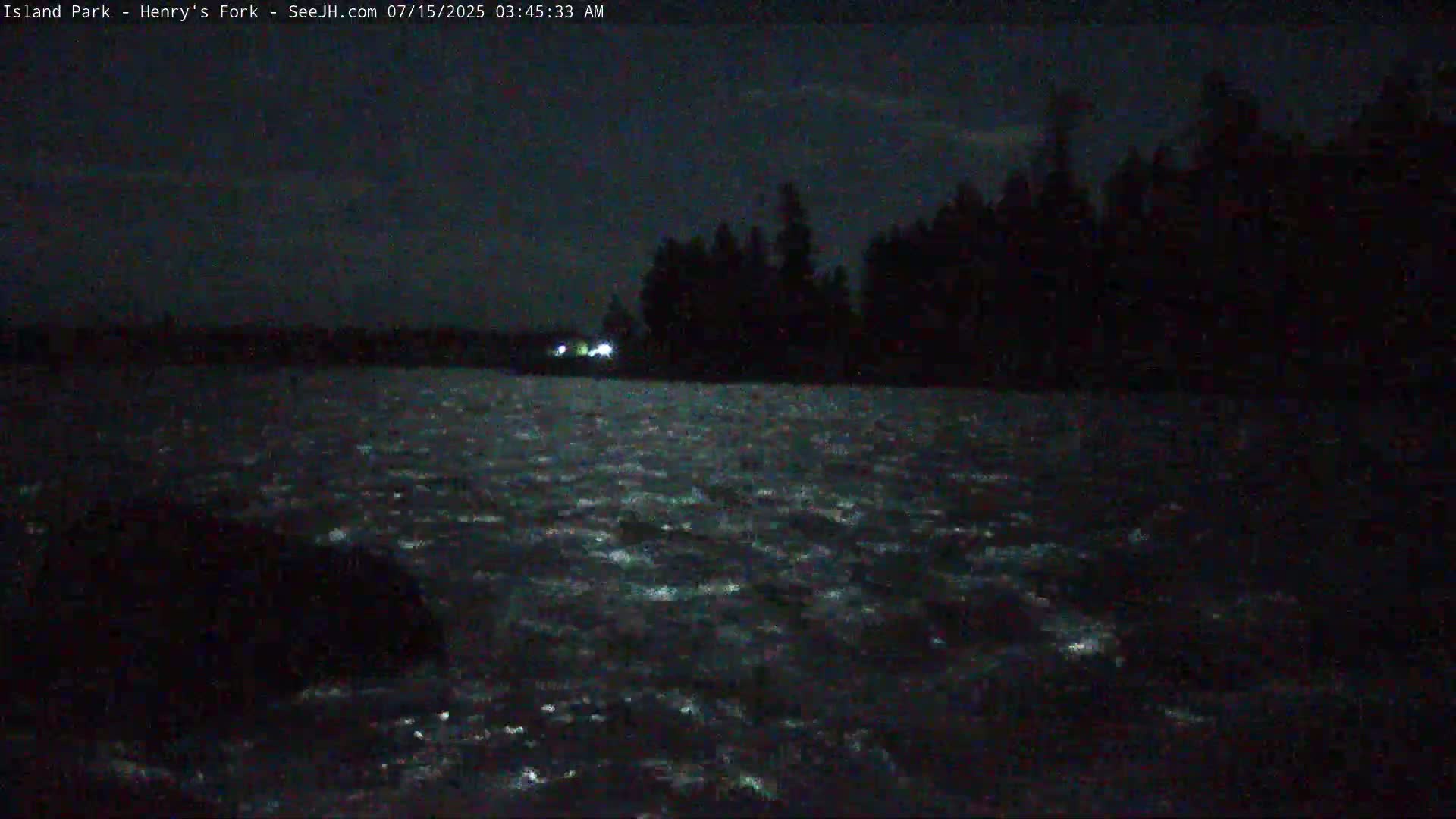 Henry's Fork River from Island Park Village  Live Cam - Island Park, Fremont, Idaho, USA