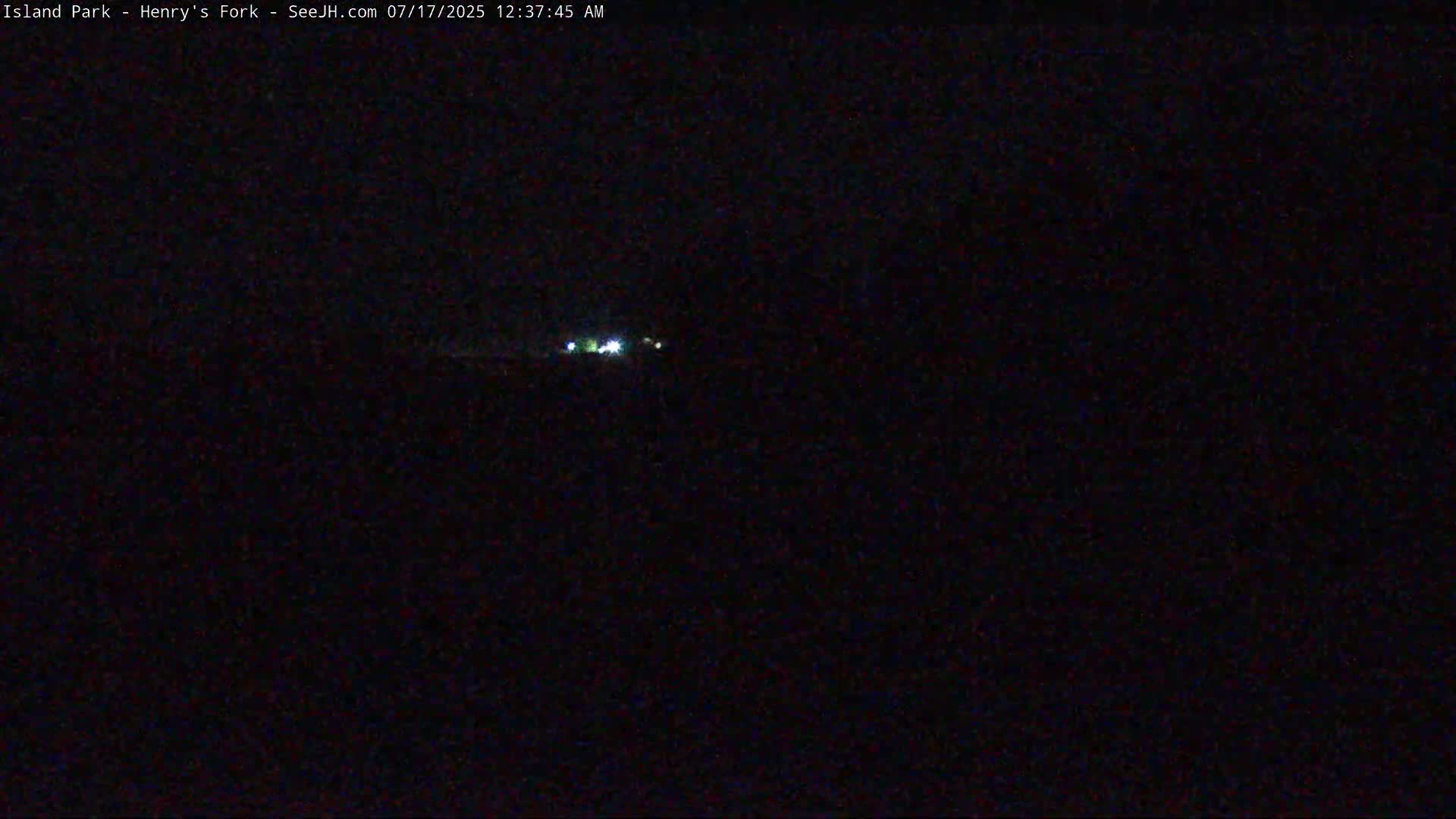 Henry's Fork River from Island Park Village  Live Cam - Island Park, Fremont, Idaho, USA