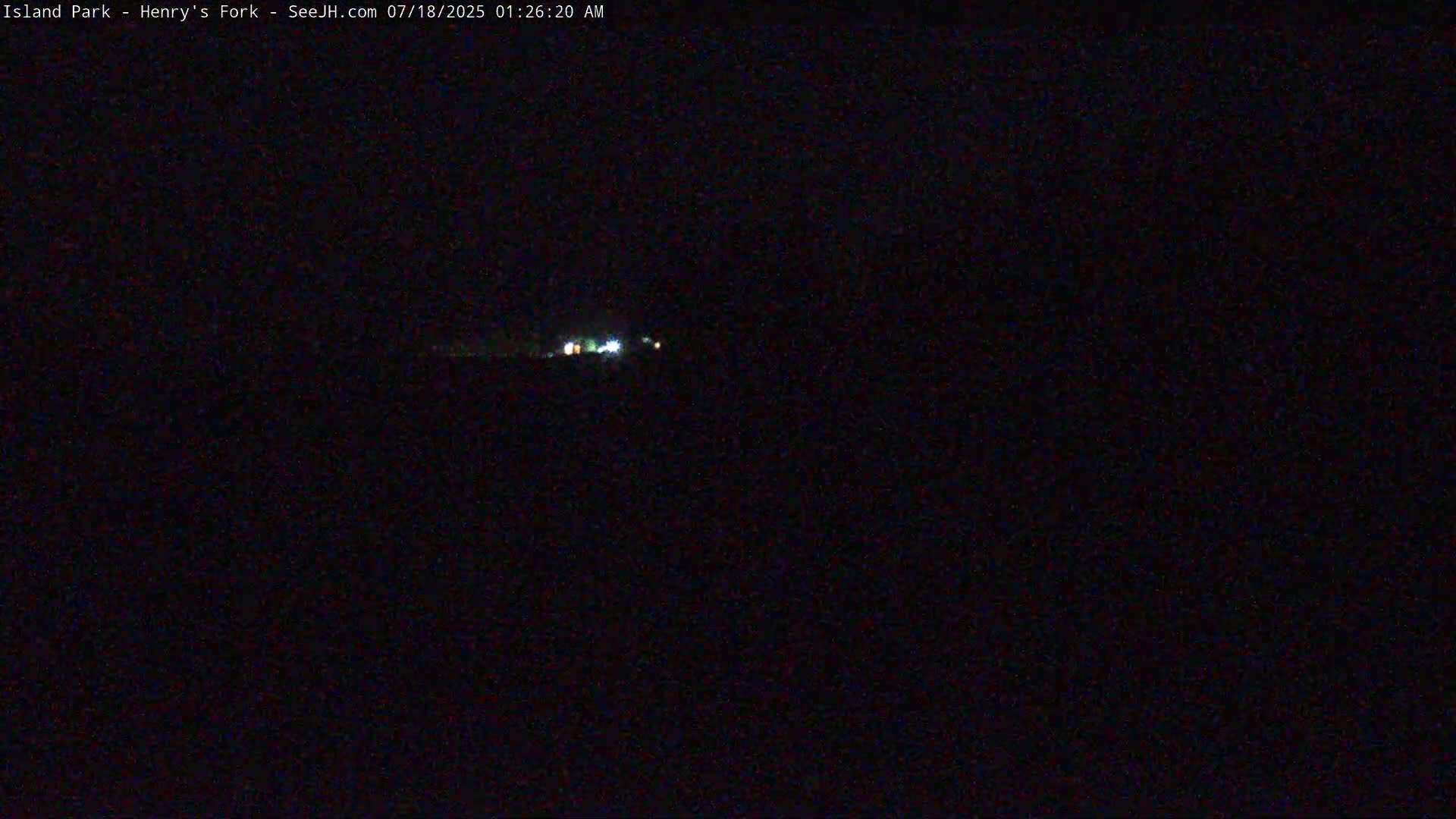 Henry's Fork River from Island Park Village  Live Cam - Island Park, Fremont, Idaho, USA