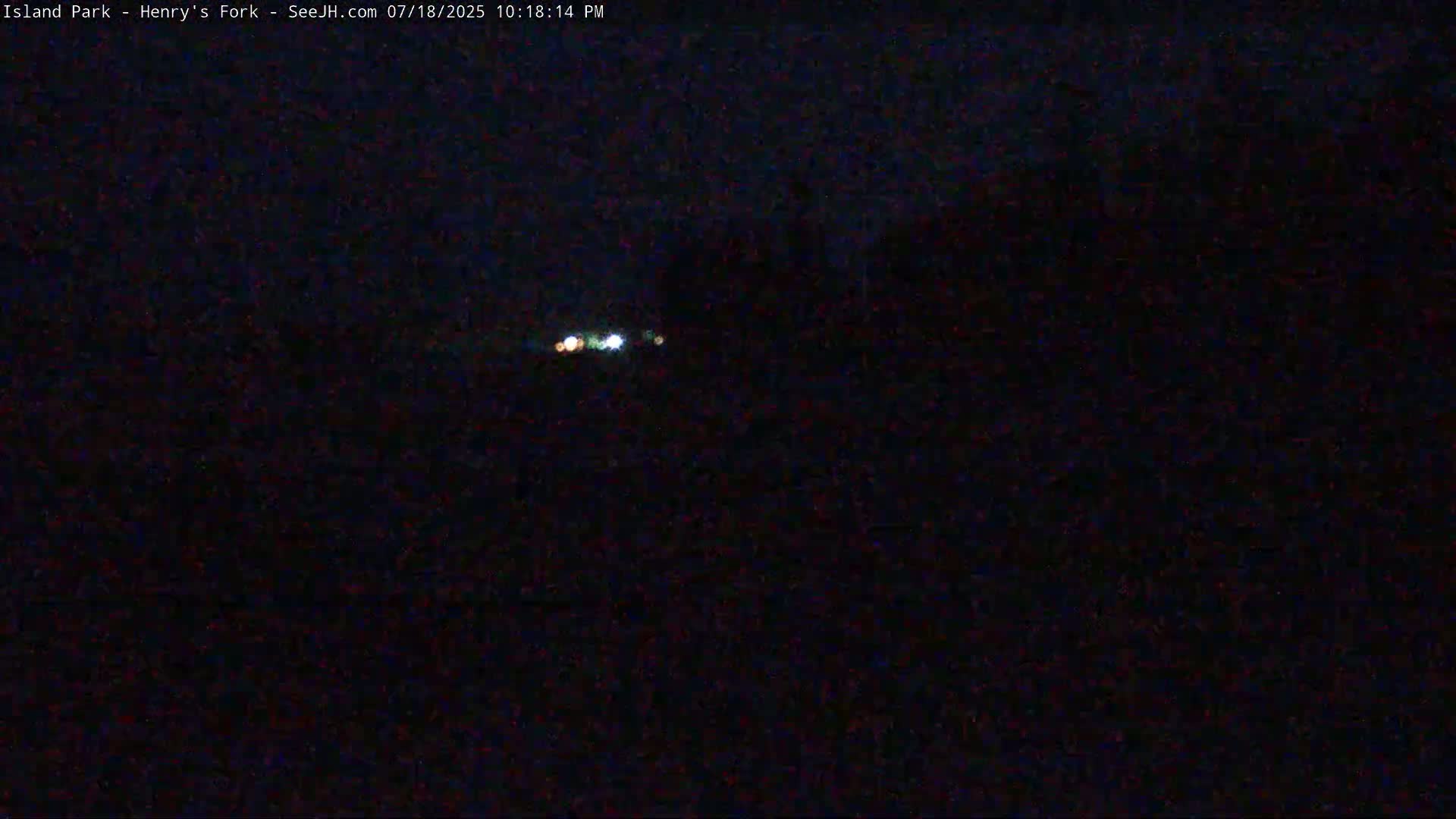 Henry's Fork River from Island Park Village  Live Cam - Island Park, Fremont, Idaho, USA