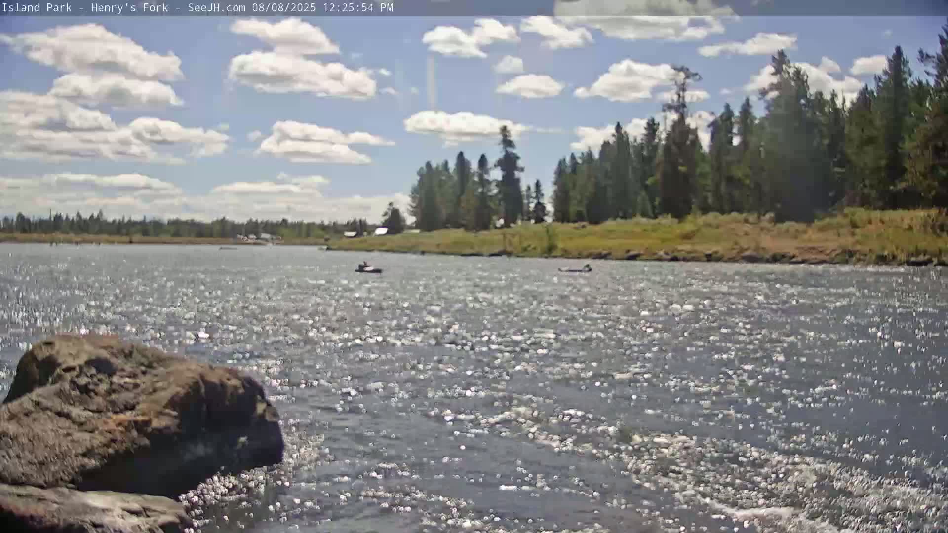 Henry's Fork River from Island Park Village  Live Cam - Island Park, Fremont, Idaho, USA