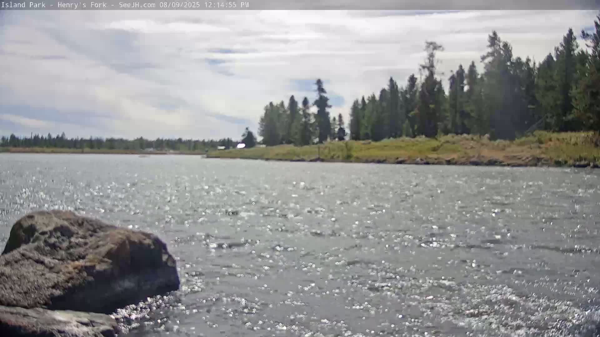 Henry's Fork River from Island Park Village  Live Cam - Island Park, Fremont, Idaho, USA
