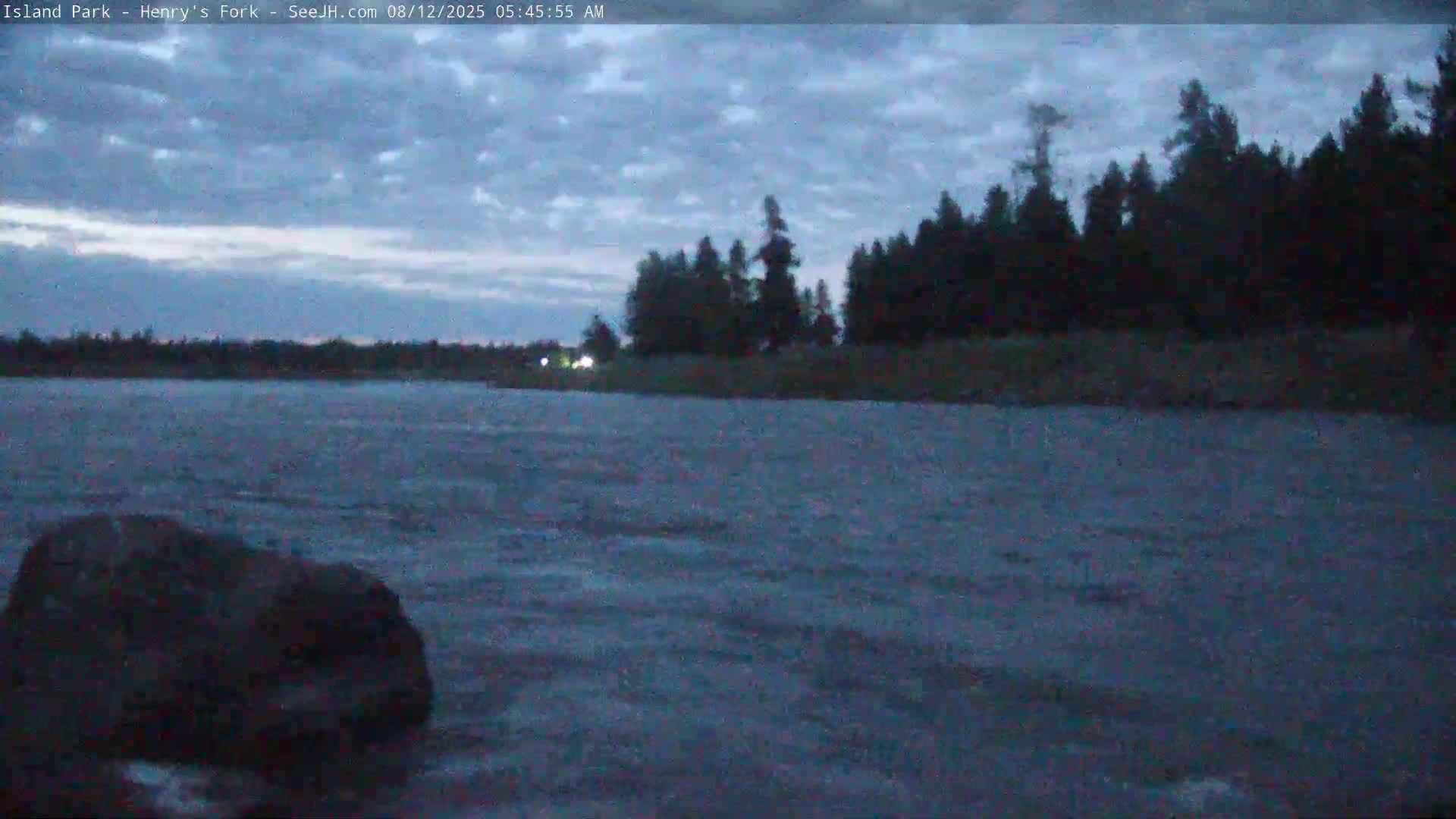 Henry's Fork River from Island Park Village  Live Cam - Island Park, Fremont, Idaho, USA
