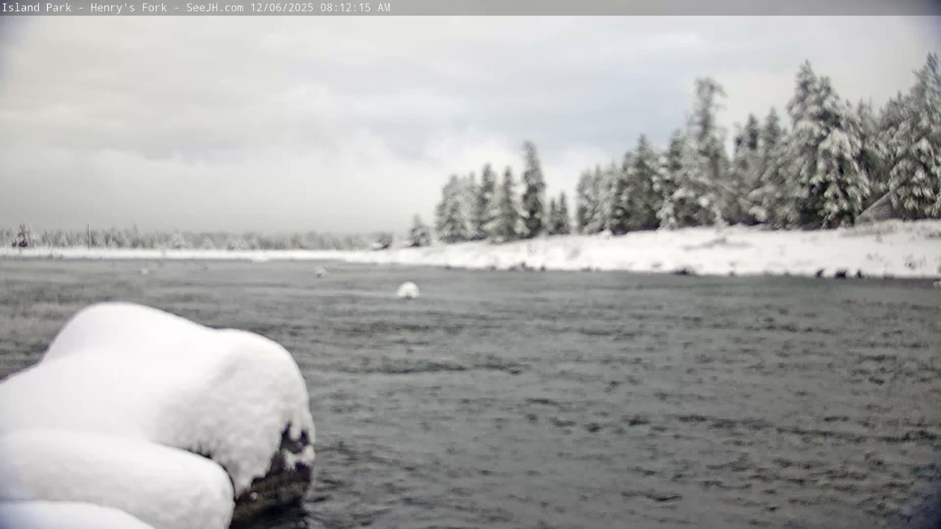 Henry's Fork River from Island Park Village  Live Cam - Island Park, Fremont, Idaho, USA