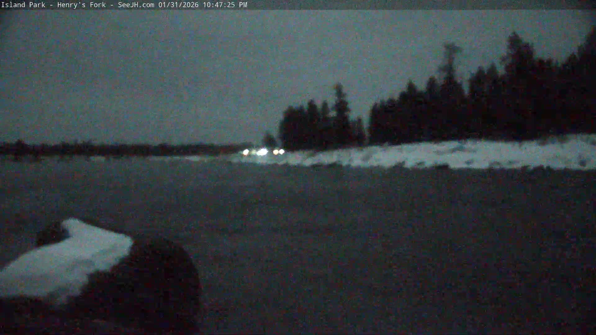 Henry's Fork River from Island Park Village  Live Cam - Island Park, Fremont, Idaho, USA