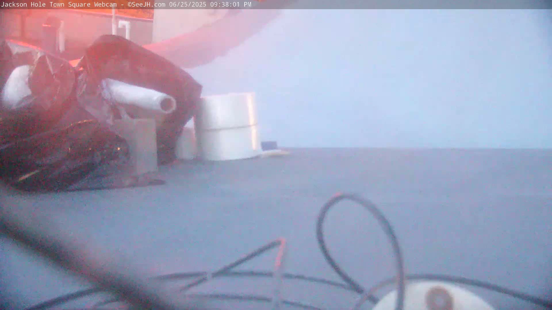 Jackson Hole, Jackson Town Center Square PTZ Live Cam - Jackson, Teton, Wyoming, USA