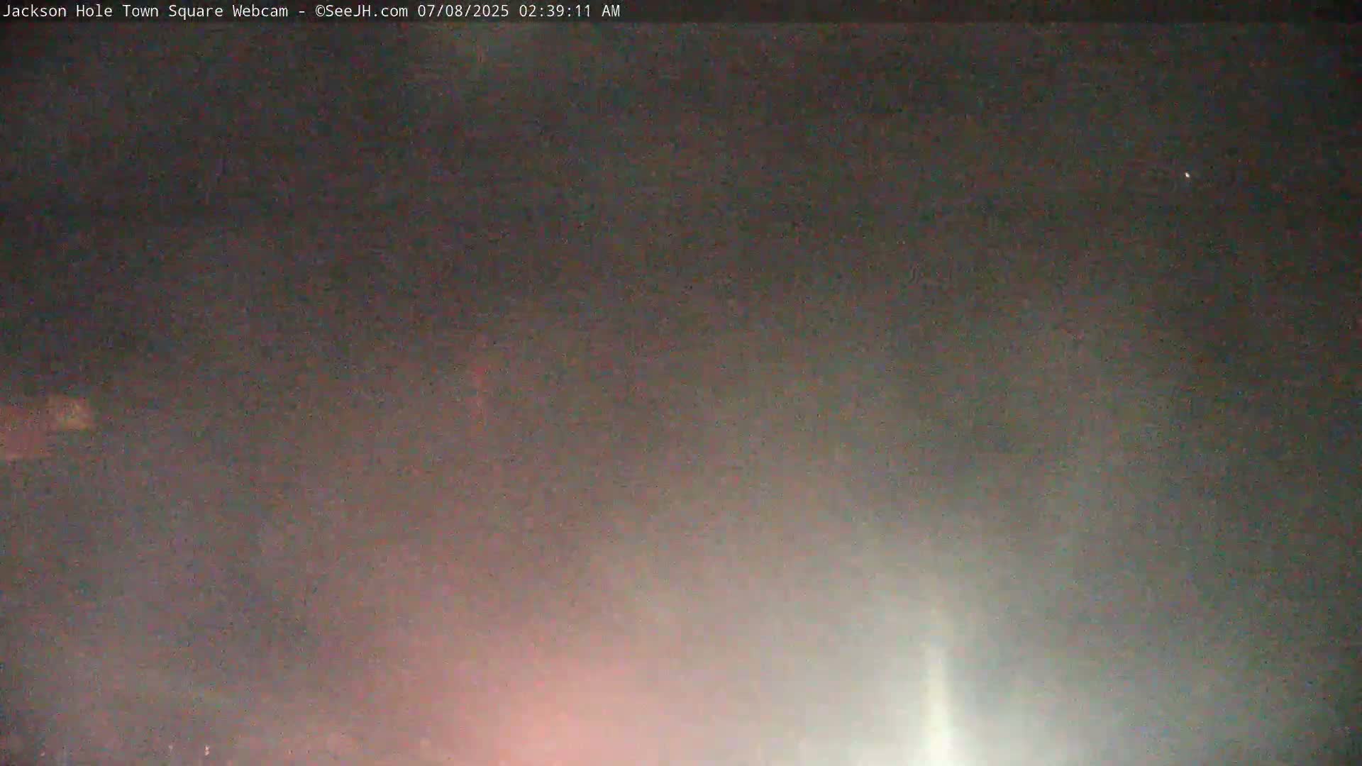 Jackson Hole, Jackson Town Center Square PTZ Live Cam - Jackson, Teton, Wyoming, USA