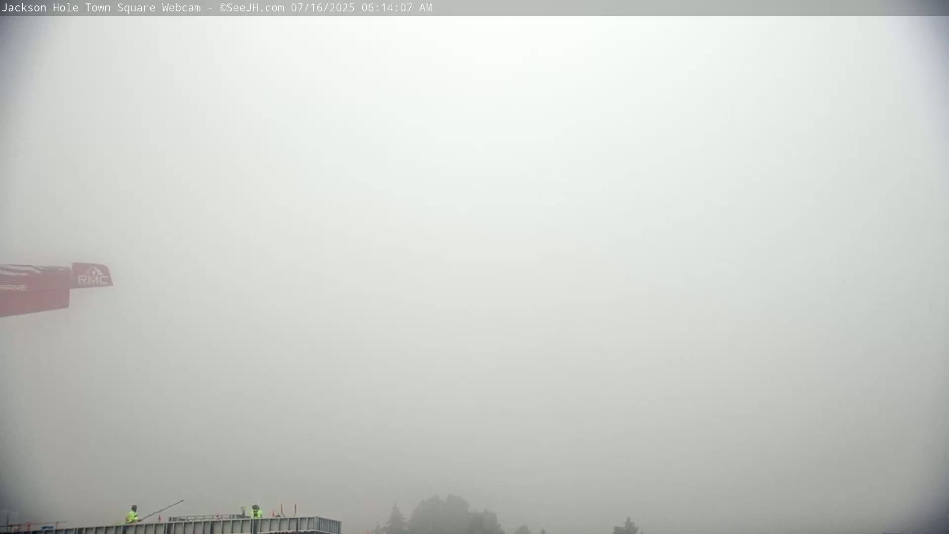 Jackson Hole, Jackson Town Center Square PTZ Live Cam - Jackson, Teton, Wyoming, USA