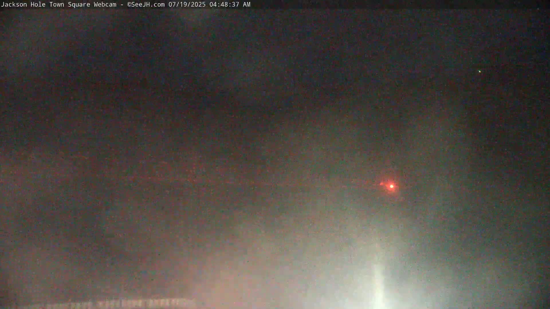 Jackson Hole, Jackson Town Center Square PTZ Live Cam - Jackson, Teton, Wyoming, USA