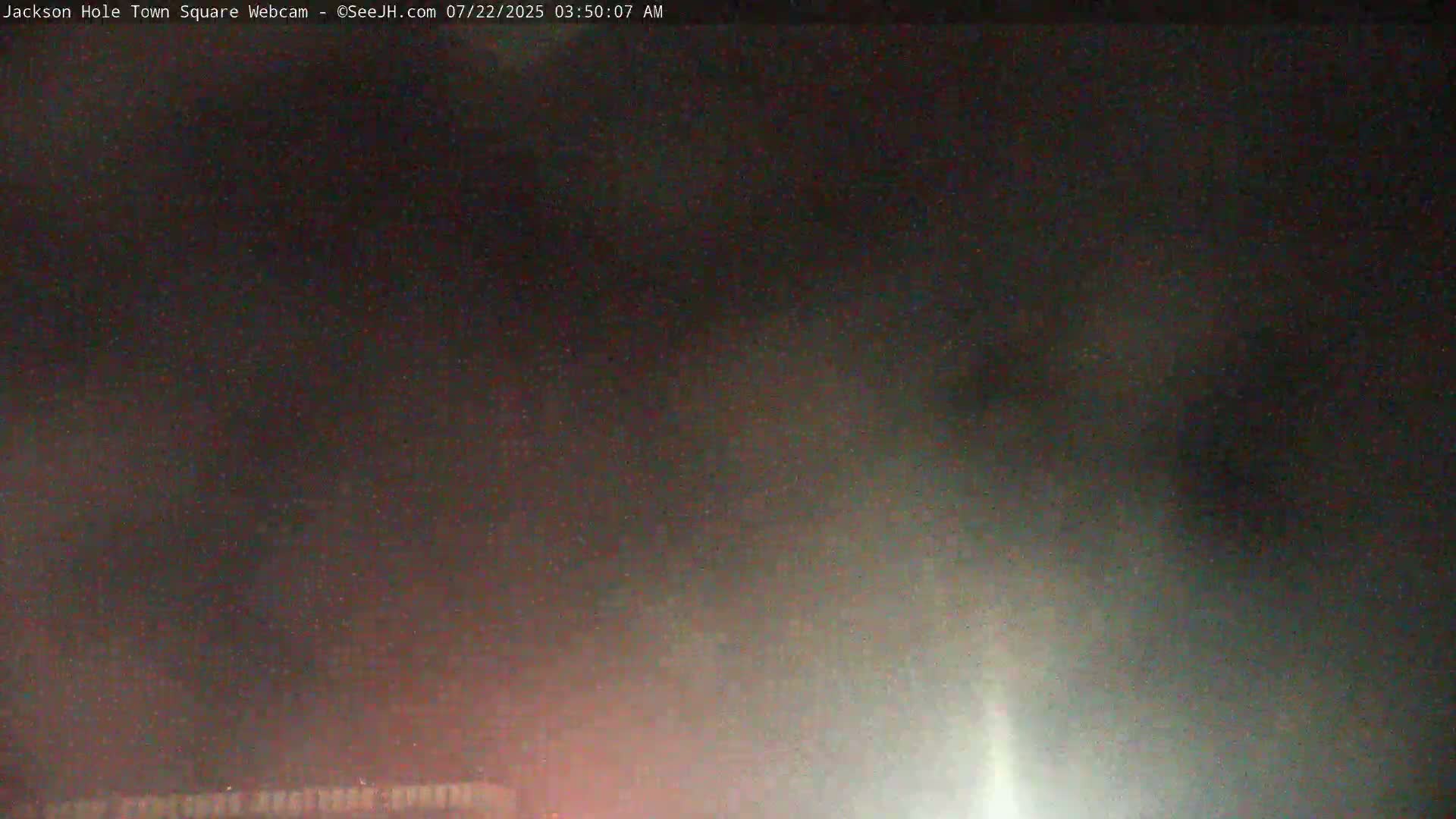 Jackson Hole, Jackson Town Center Square PTZ Live Cam - Jackson, Teton, Wyoming, USA