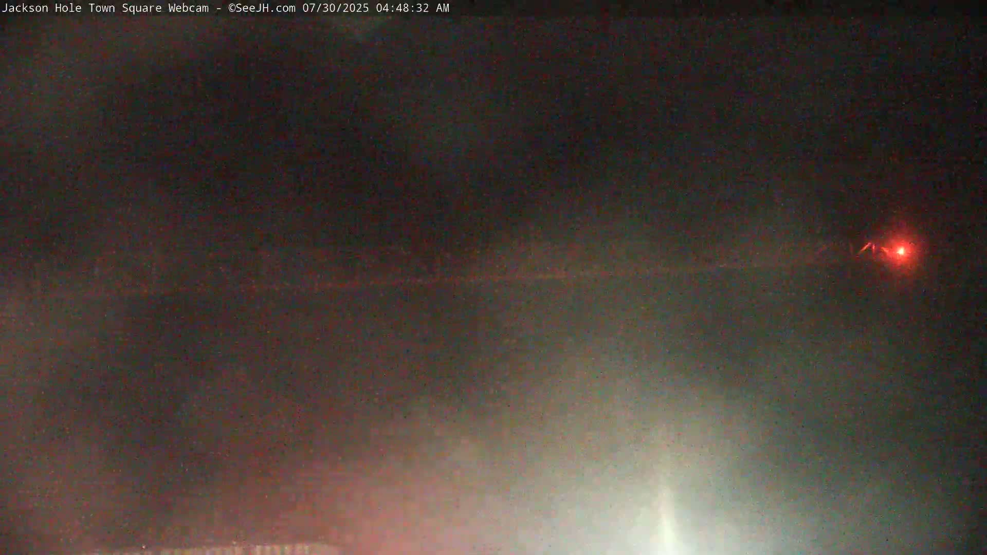 Jackson Hole, Jackson Town Center Square PTZ Live Cam - Jackson, Teton, Wyoming, USA
