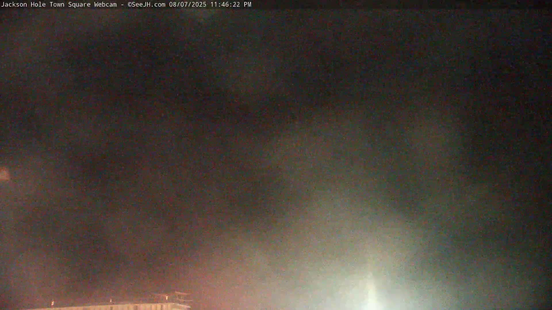 Jackson Hole, Jackson Town Center Square PTZ Live Cam - Jackson, Teton, Wyoming, USA