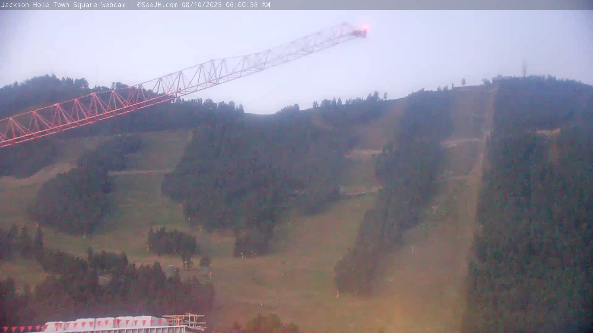 Jackson Hole, Jackson Town Center Square PTZ Live Cam - Jackson, Teton, Wyoming, USA