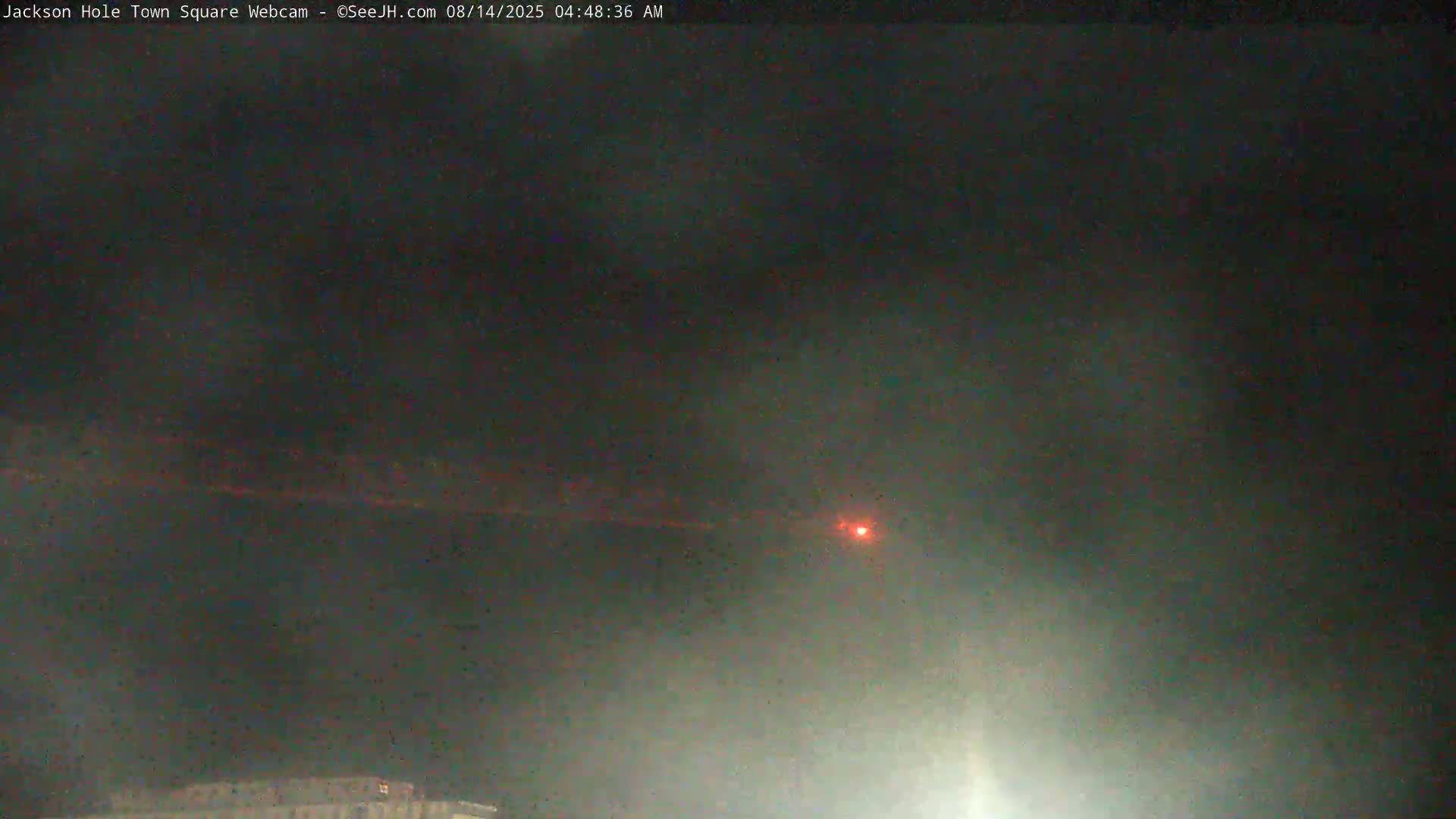 Jackson Hole, Jackson Town Center Square PTZ Live Cam - Jackson, Teton, Wyoming, USA