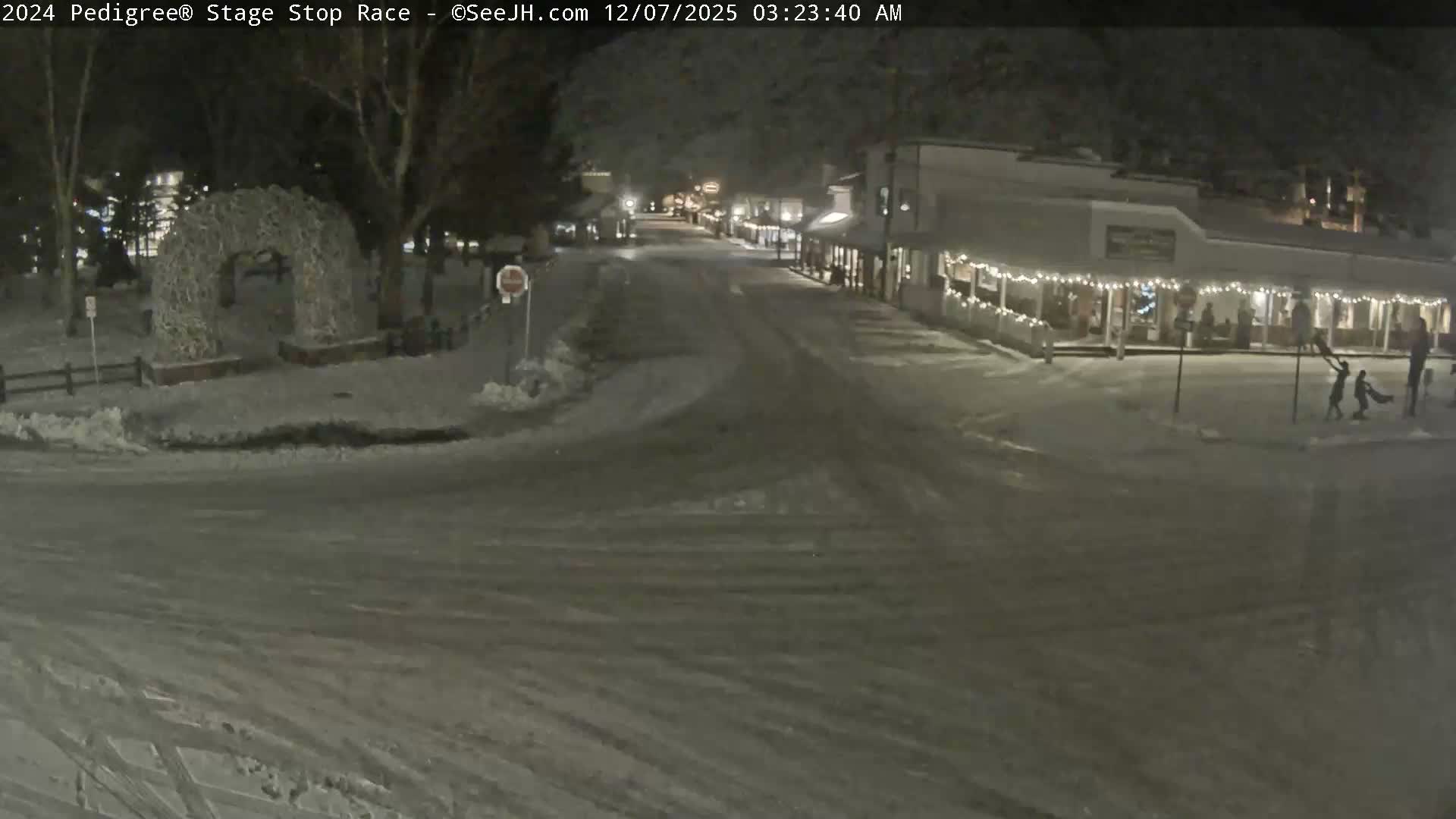 Jackson Hole's Elk Antler Arch Live Cam - Jackson, Teton, Wyoming, USA