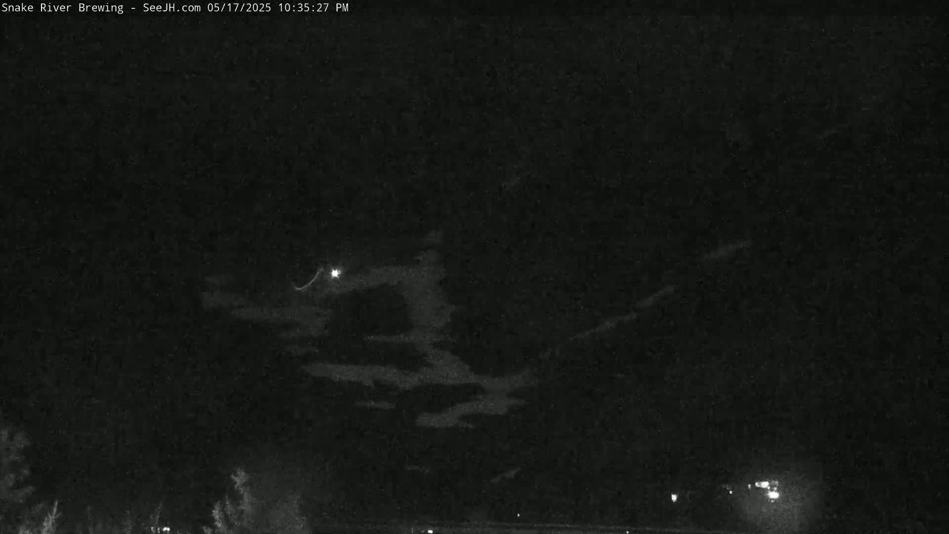 Snow King Mountain View from Jackson Town Live Cam - Jackson, Teton, Wyoming, USA