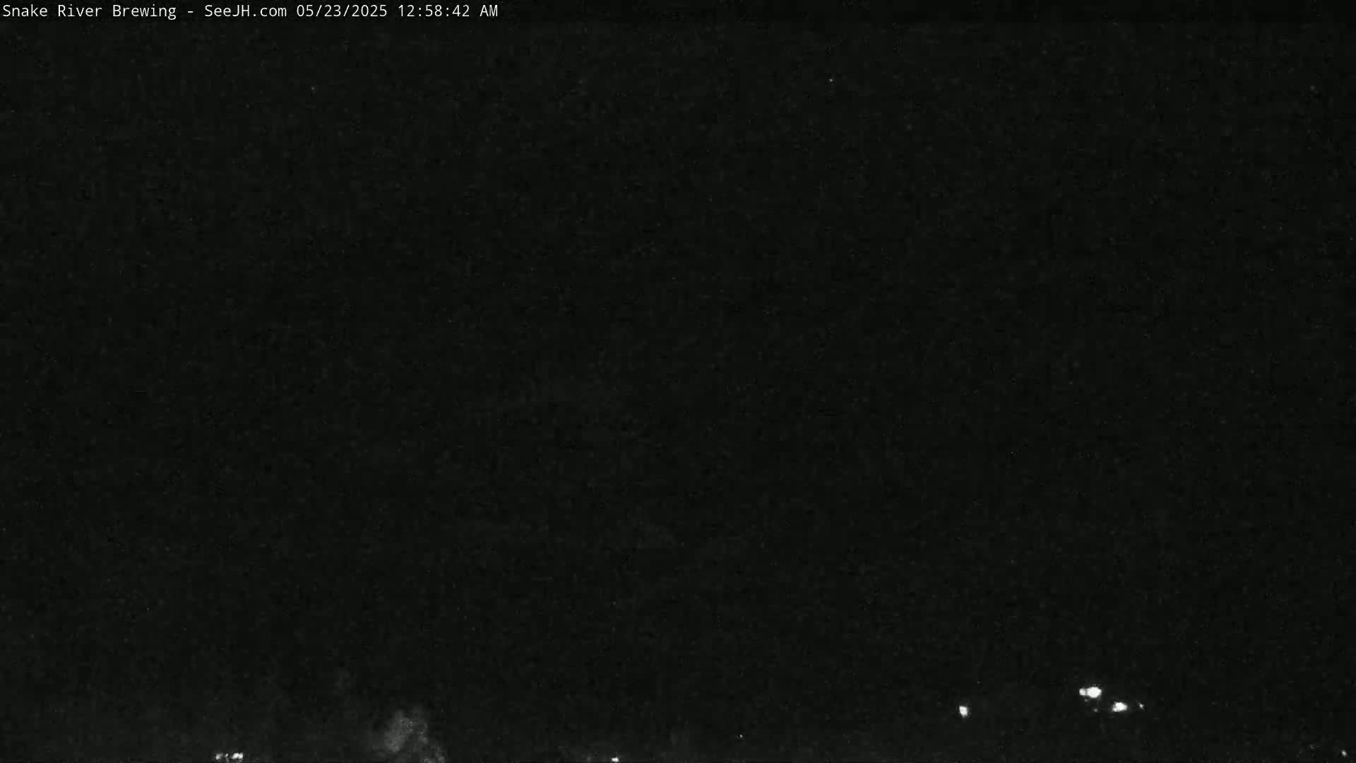 Snow King Mountain View from Jackson Town Live Cam - Jackson, Teton, Wyoming, USA