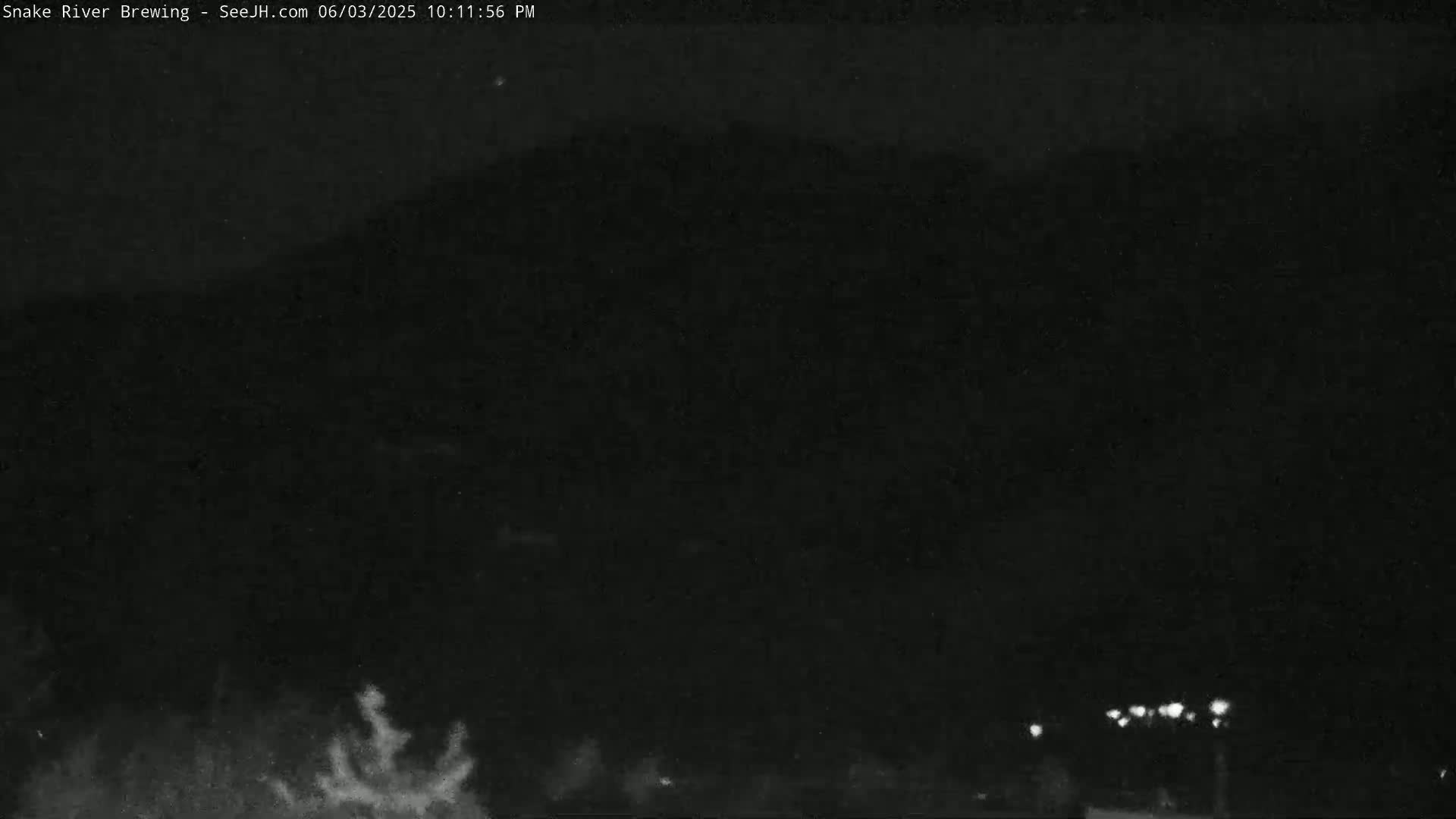 Snow King Mountain View from Jackson Town Live Cam - Jackson, Teton, Wyoming, USA