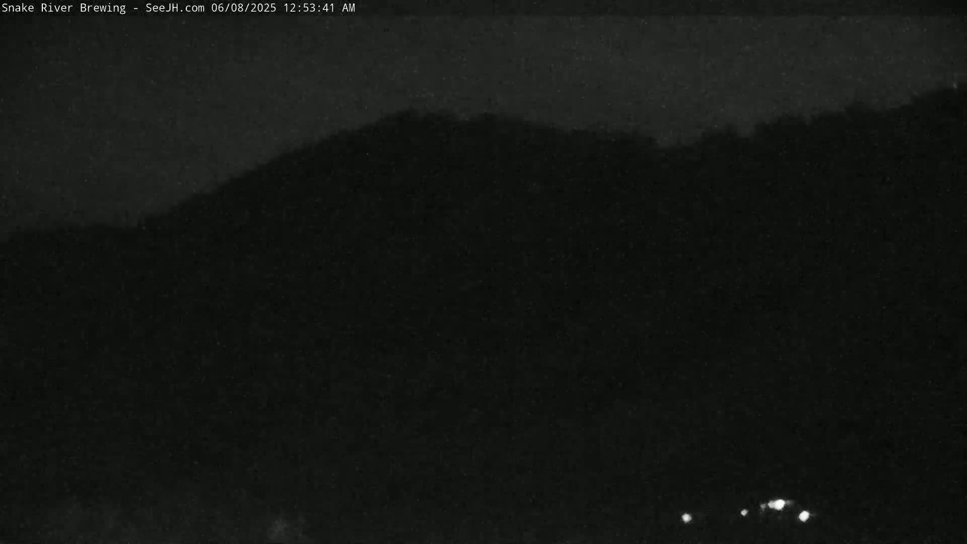 Snow King Mountain View from Jackson Town Live Cam - Jackson, Teton, Wyoming, USA