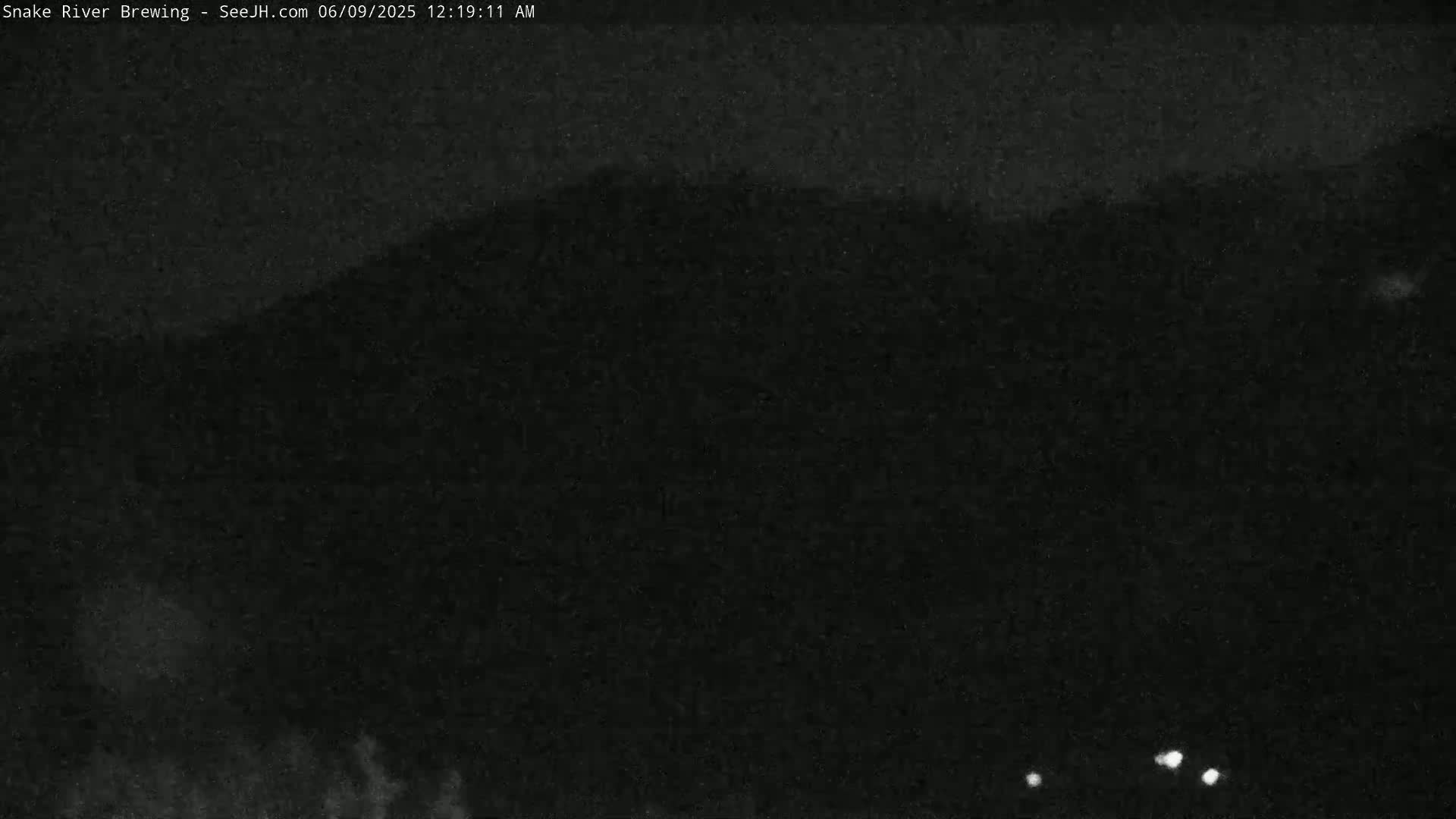 Snow King Mountain View from Jackson Town Live Cam - Jackson, Teton, Wyoming, USA