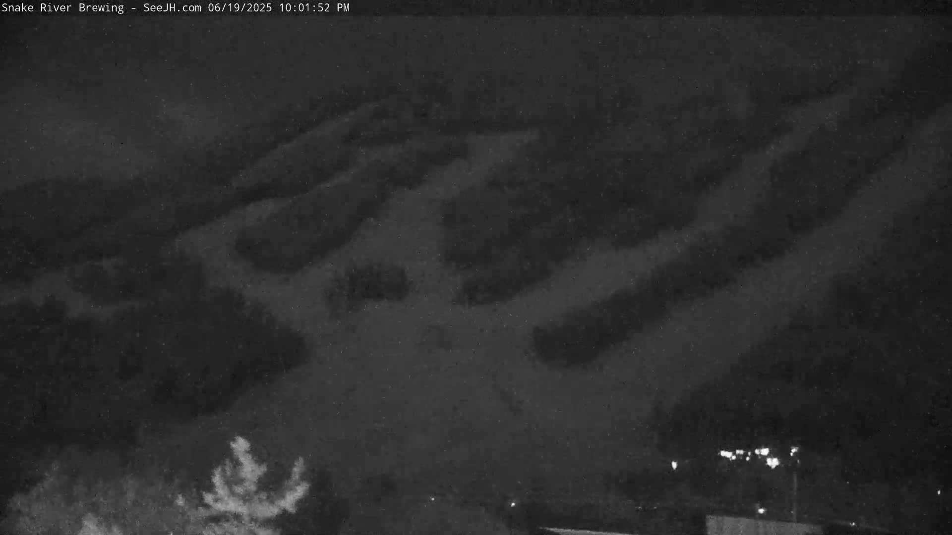 Snow King Mountain View from Jackson Town Live Cam - Jackson, Teton, Wyoming, USA