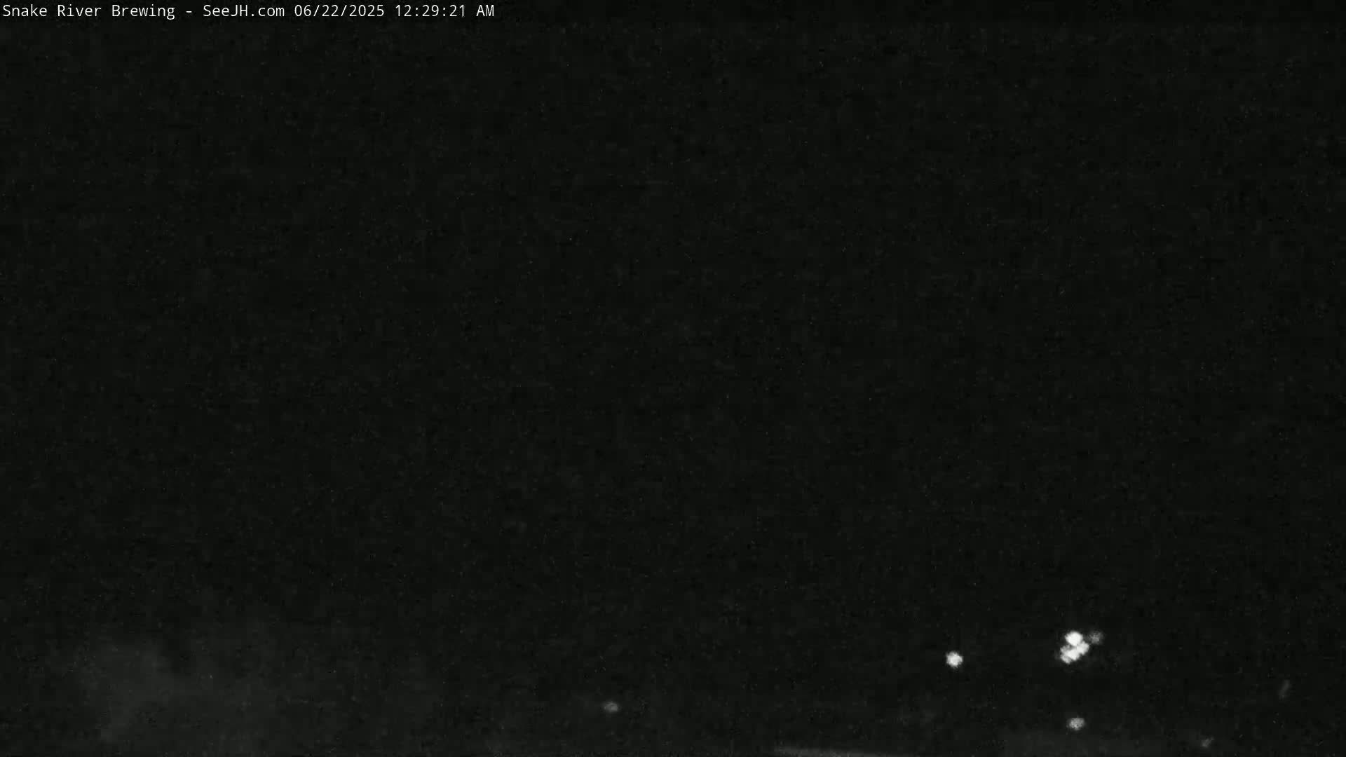 Snow King Mountain View from Jackson Town Live Cam - Jackson, Teton, Wyoming, USA