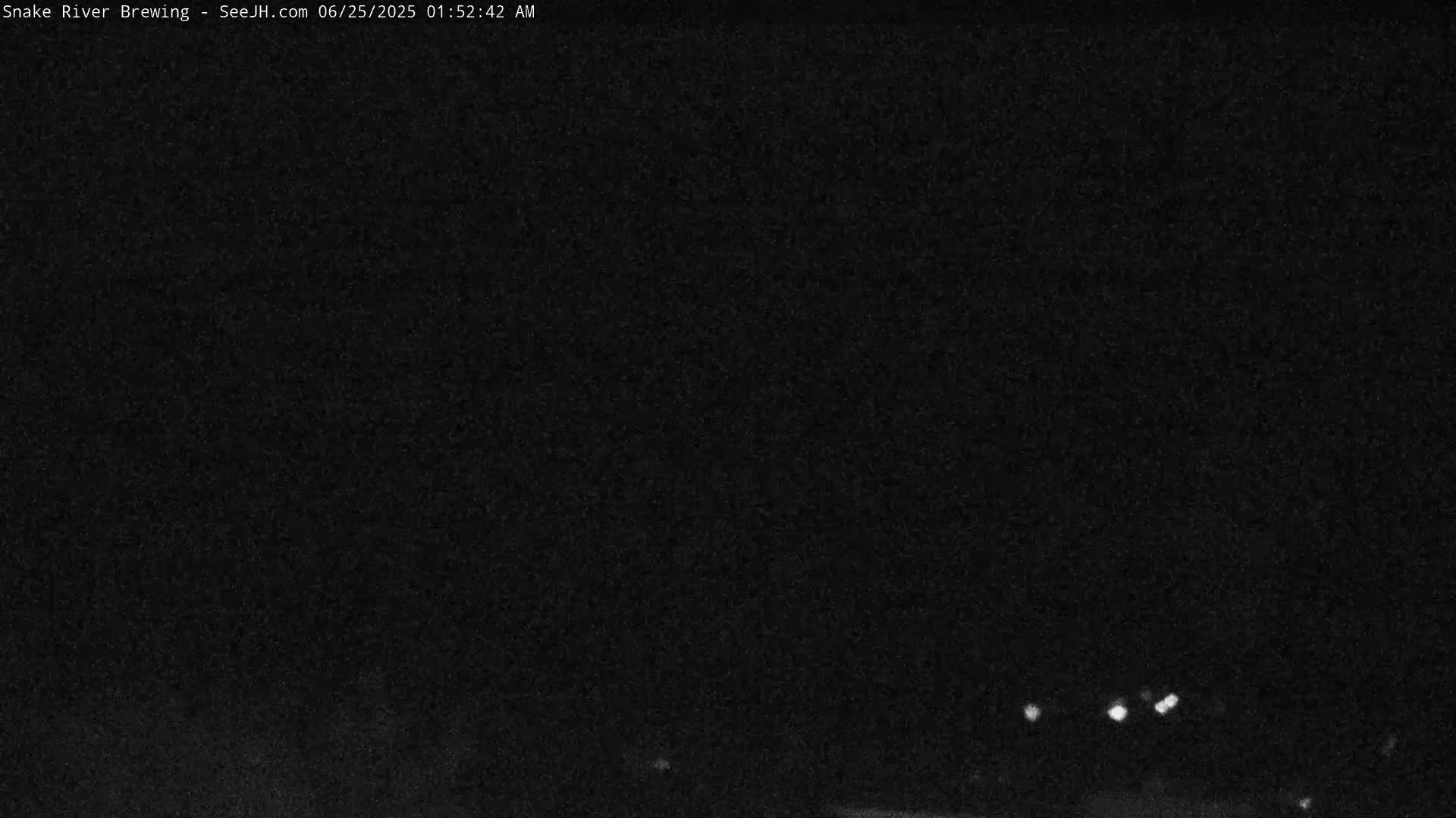 Snow King Mountain View from Jackson Town Live Cam - Jackson, Teton, Wyoming, USA
