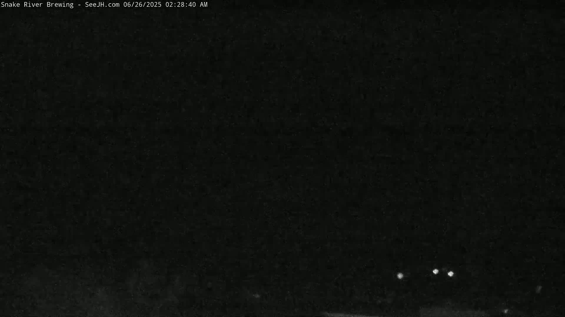 Snow King Mountain View from Jackson Town Live Cam - Jackson, Teton, Wyoming, USA