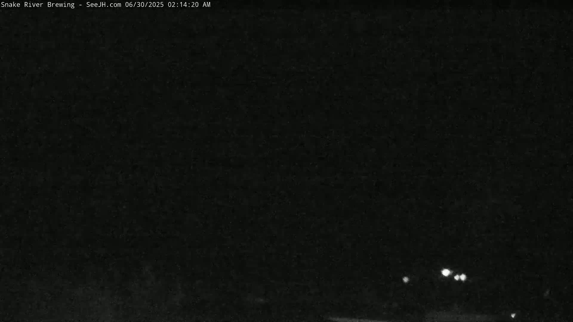 Snow King Mountain View from Jackson Town Live Cam - Jackson, Teton, Wyoming, USA