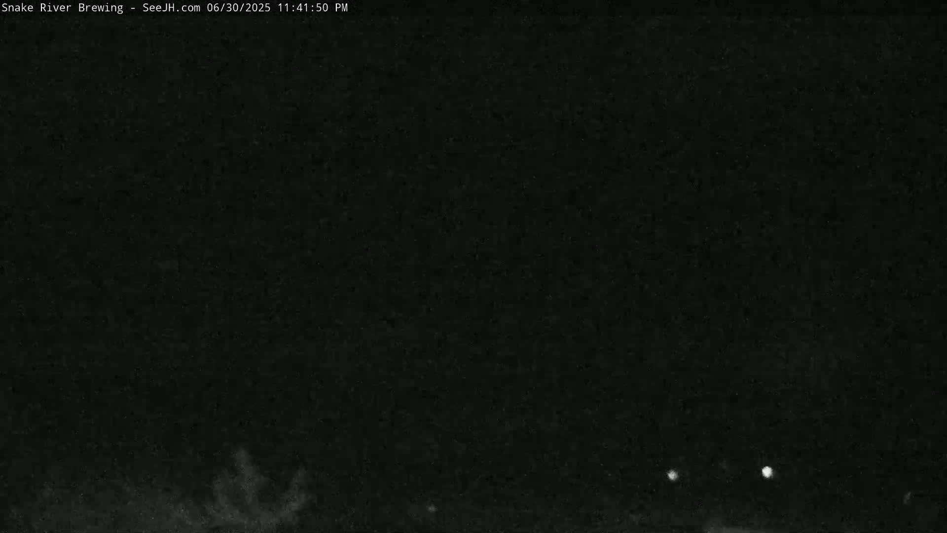 Snow King Mountain View from Jackson Town Live Cam - Jackson, Teton, Wyoming, USA