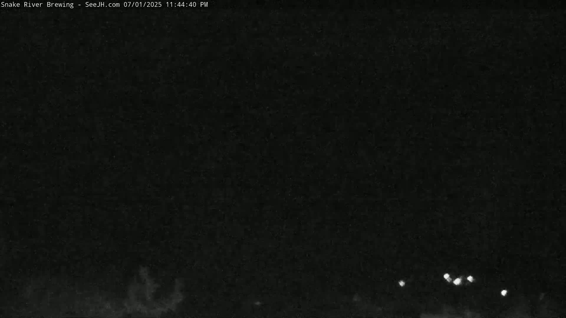 Snow King Mountain View from Jackson Town Live Cam - Jackson, Teton, Wyoming, USA