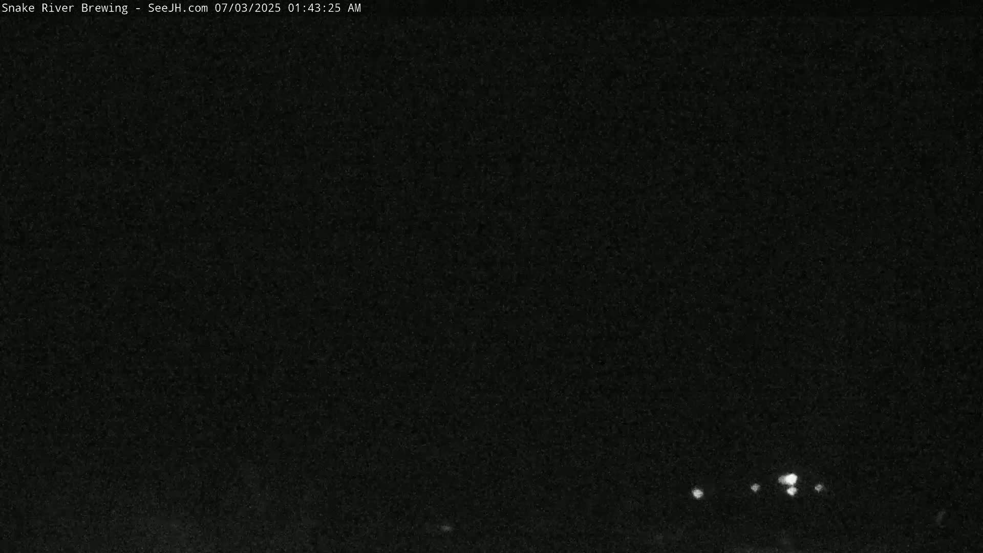 Snow King Mountain View from Jackson Town Live Cam - Jackson, Teton, Wyoming, USA