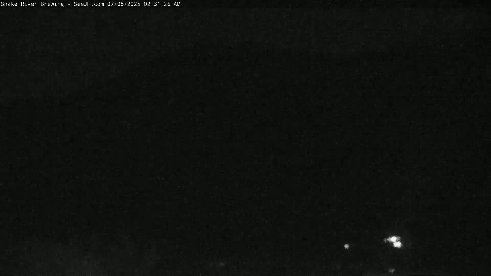 Snow King Mountain View from Jackson Town Live Cam - Jackson, Teton, Wyoming, USA