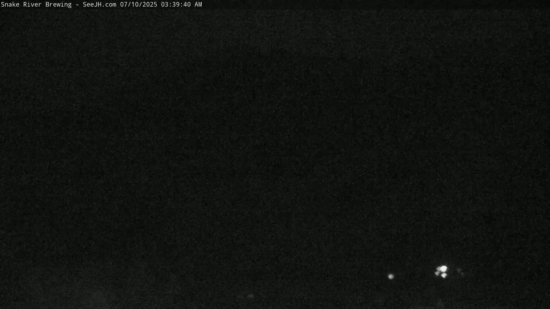 Snow King Mountain View from Jackson Town Live Cam - Jackson, Teton, Wyoming, USA