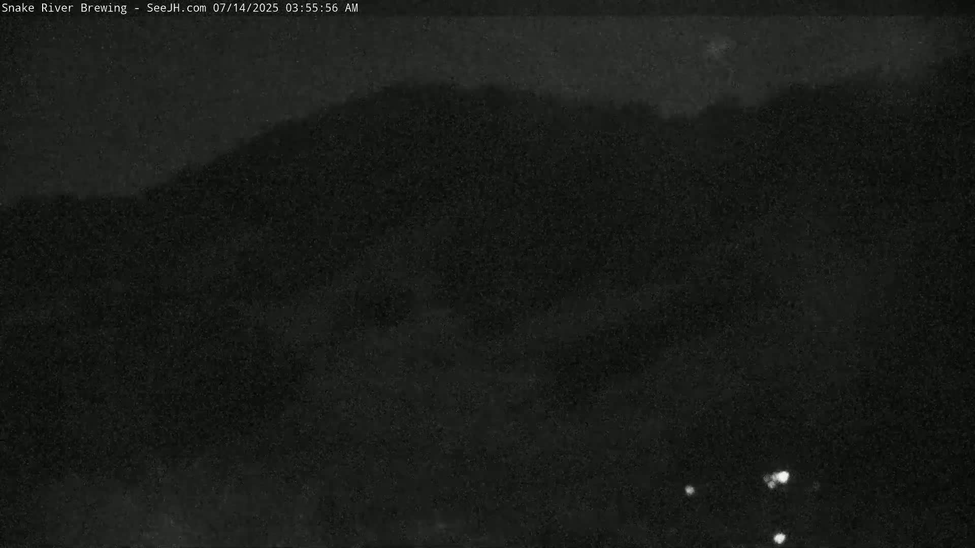 Snow King Mountain View from Jackson Town Live Cam - Jackson, Teton, Wyoming, USA