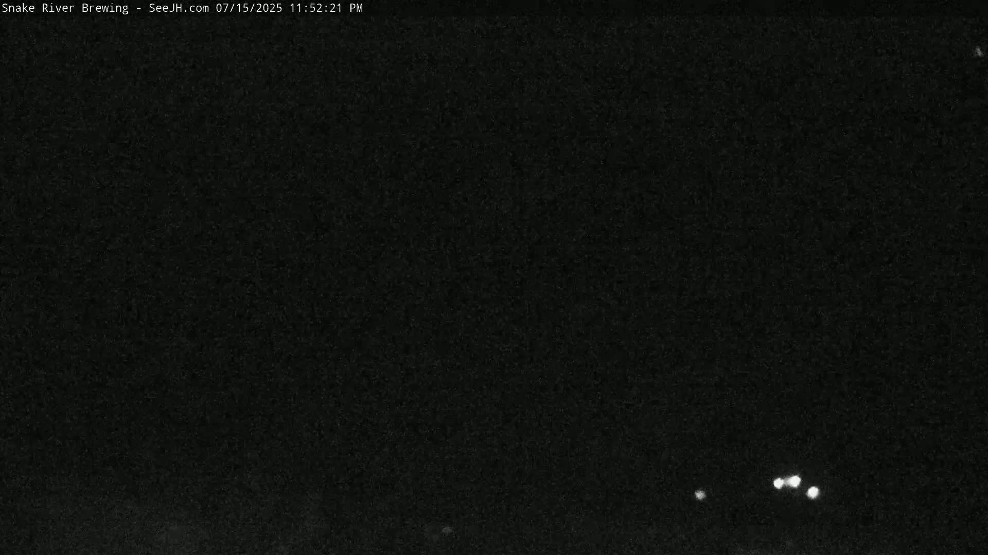Snow King Mountain View from Jackson Town Live Cam - Jackson, Teton, Wyoming, USA