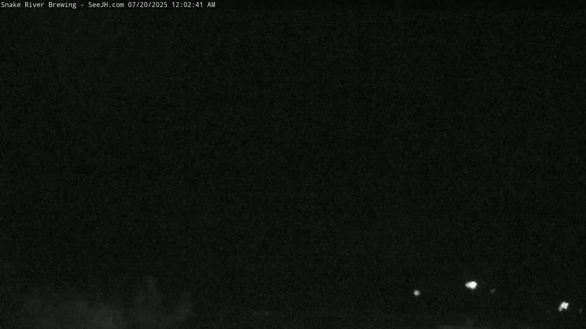 Snow King Mountain View from Jackson Town Live Cam - Jackson, Teton, Wyoming, USA