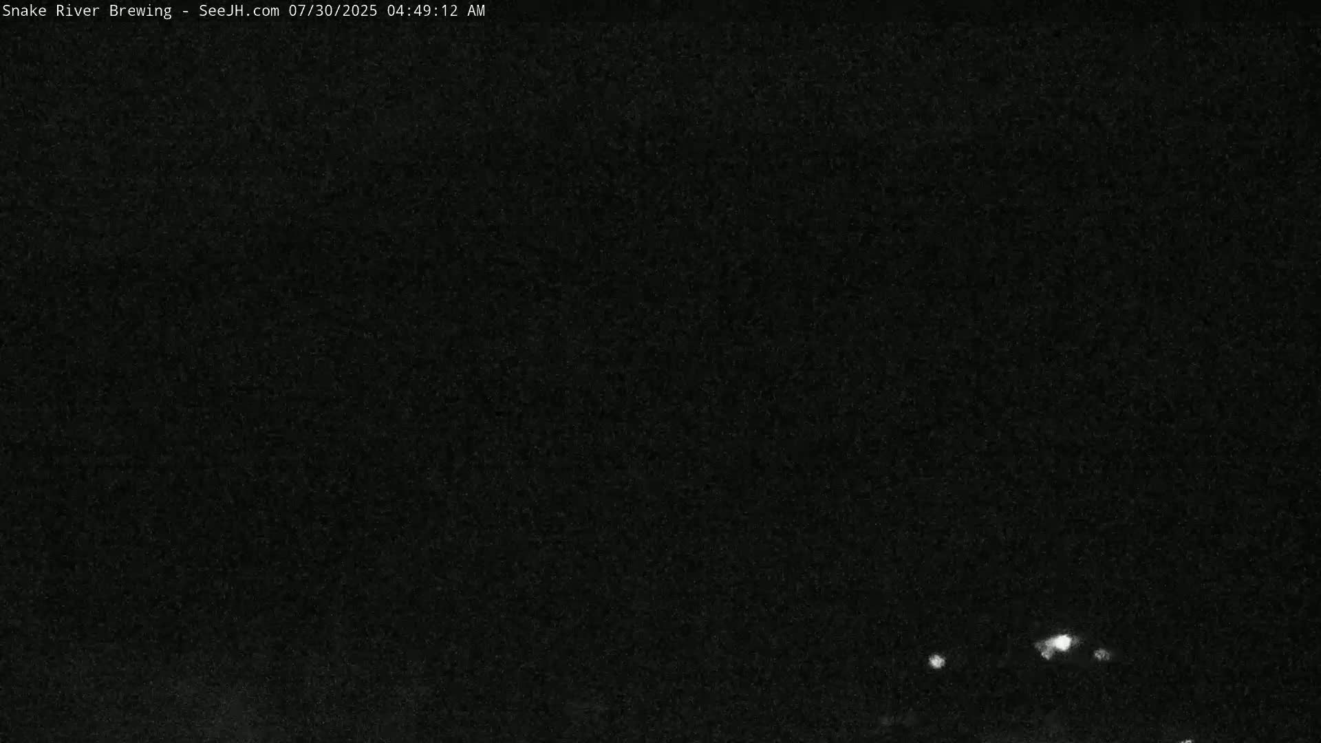 Snow King Mountain View from Jackson Town Live Cam - Jackson, Teton, Wyoming, USA
