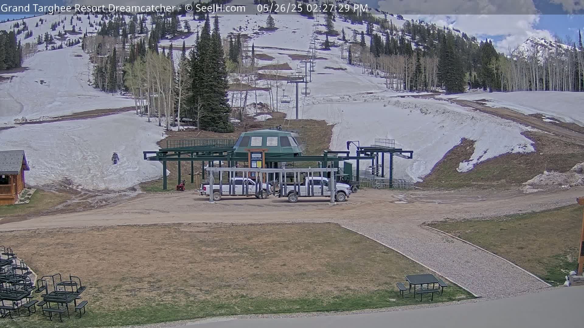 Grand Targhee Resort Ski Lifts & Slopes Live Cam - Alta, Teton, Wyoming, USA
