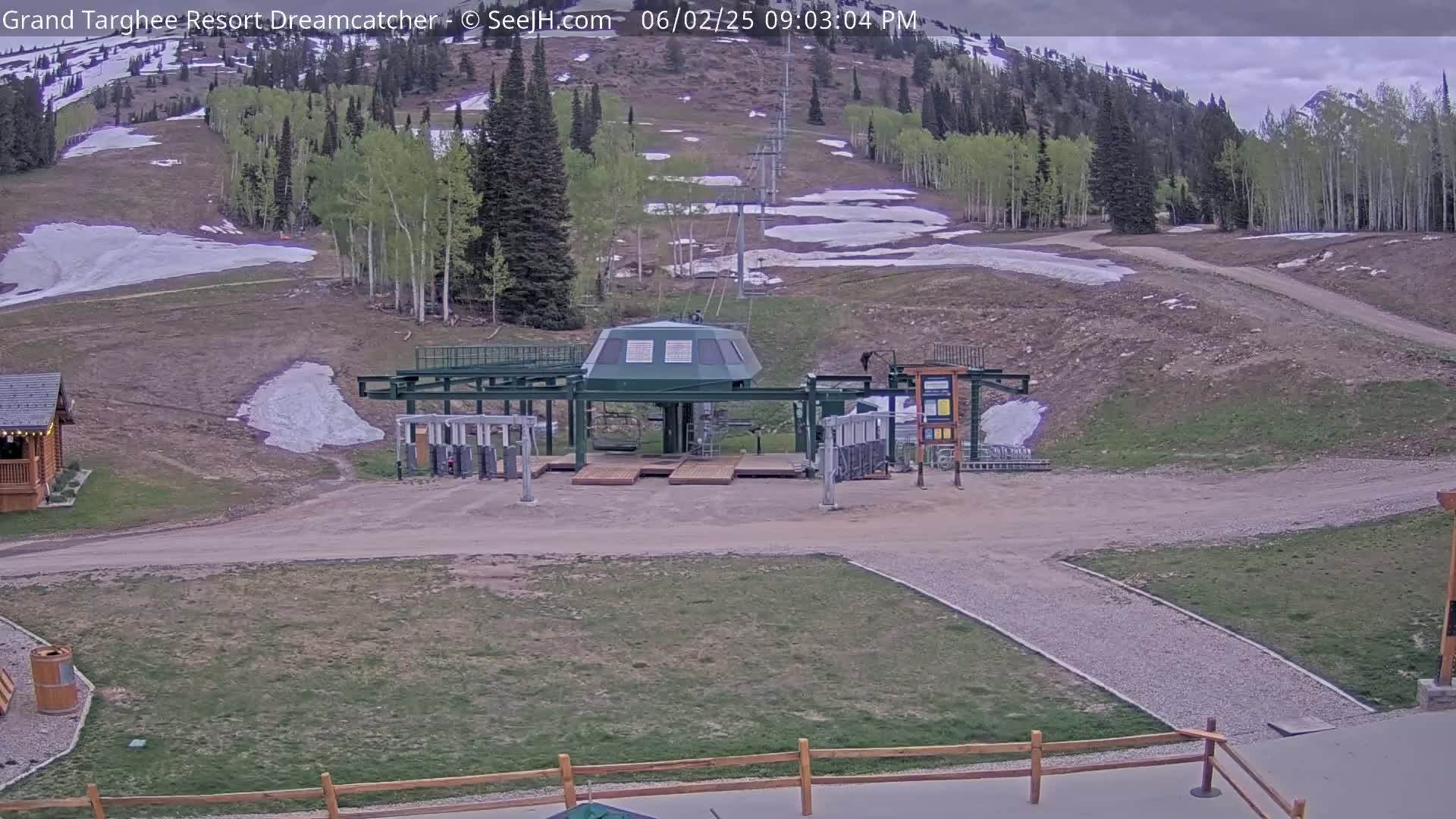 Grand Targhee Resort Ski Lifts & Slopes Live Cam - Alta, Teton, Wyoming, USA
