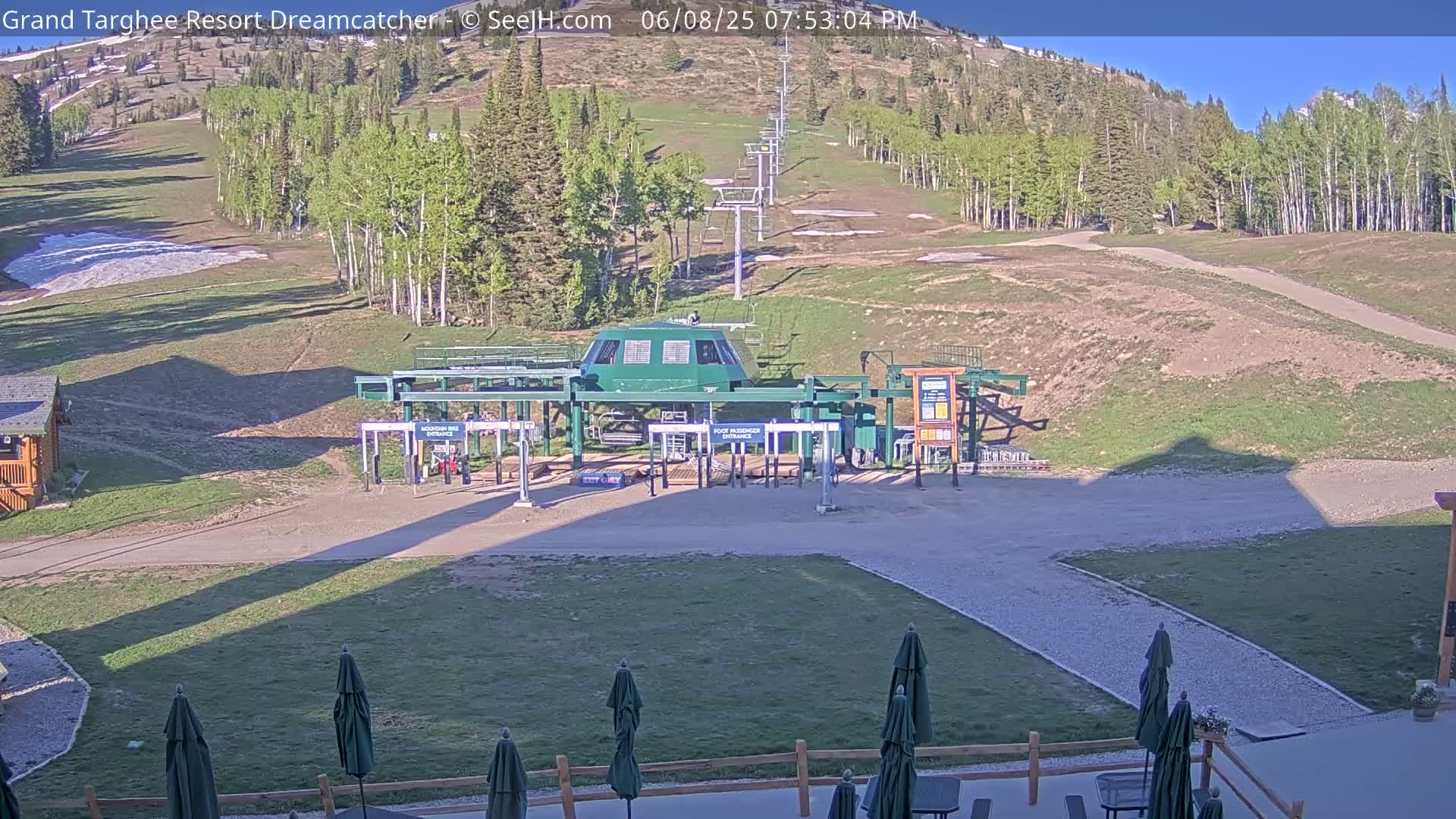 Grand Targhee Resort Ski Lifts & Slopes Live Cam - Alta, Teton, Wyoming, USA