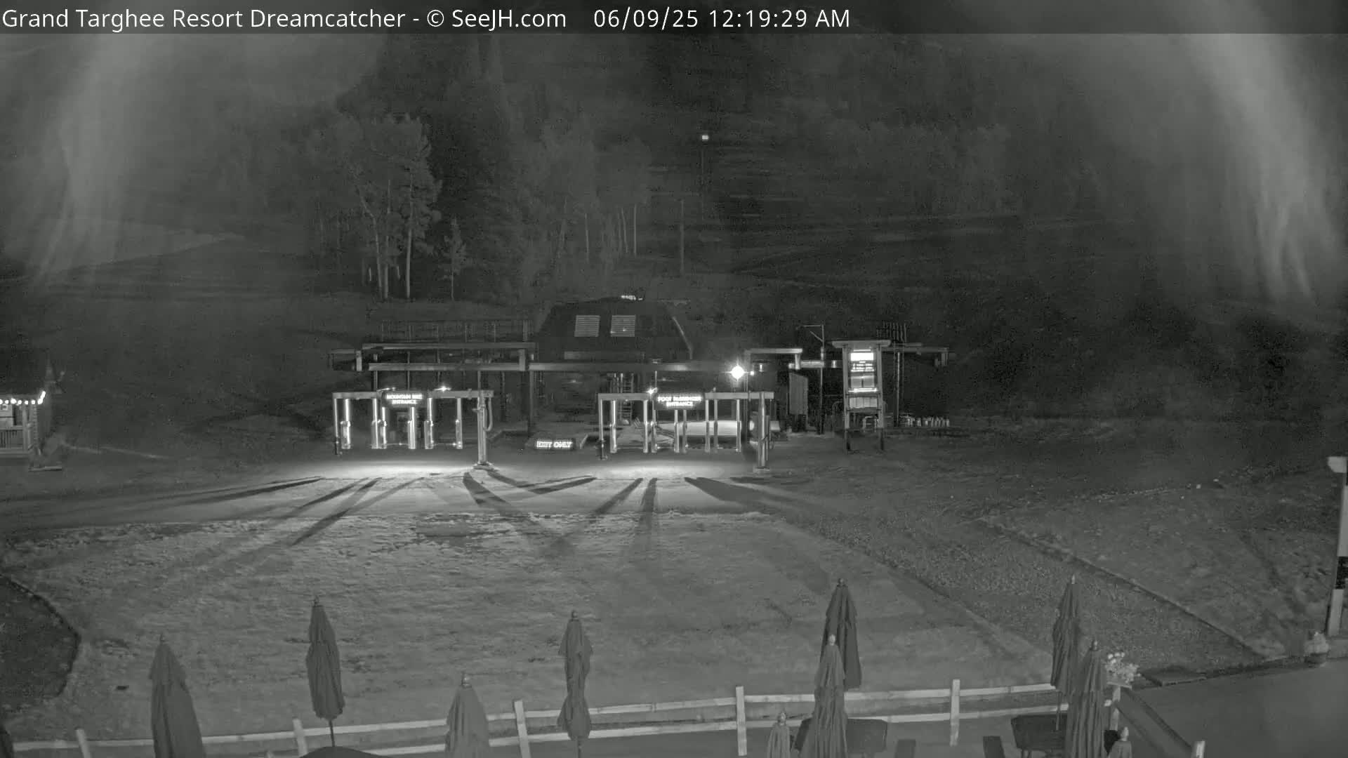 Grand Targhee Resort Ski Lifts & Slopes Live Cam - Alta, Teton, Wyoming, USA