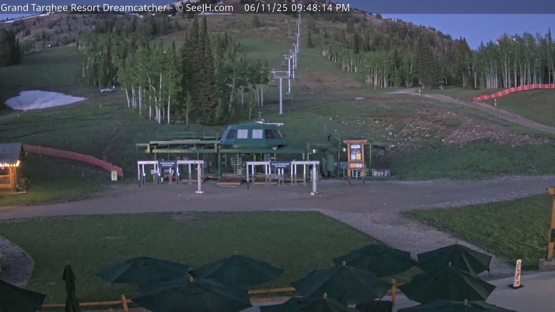 Grand Targhee Resort Ski Lifts & Slopes Live Cam - Alta, Teton, Wyoming, USA