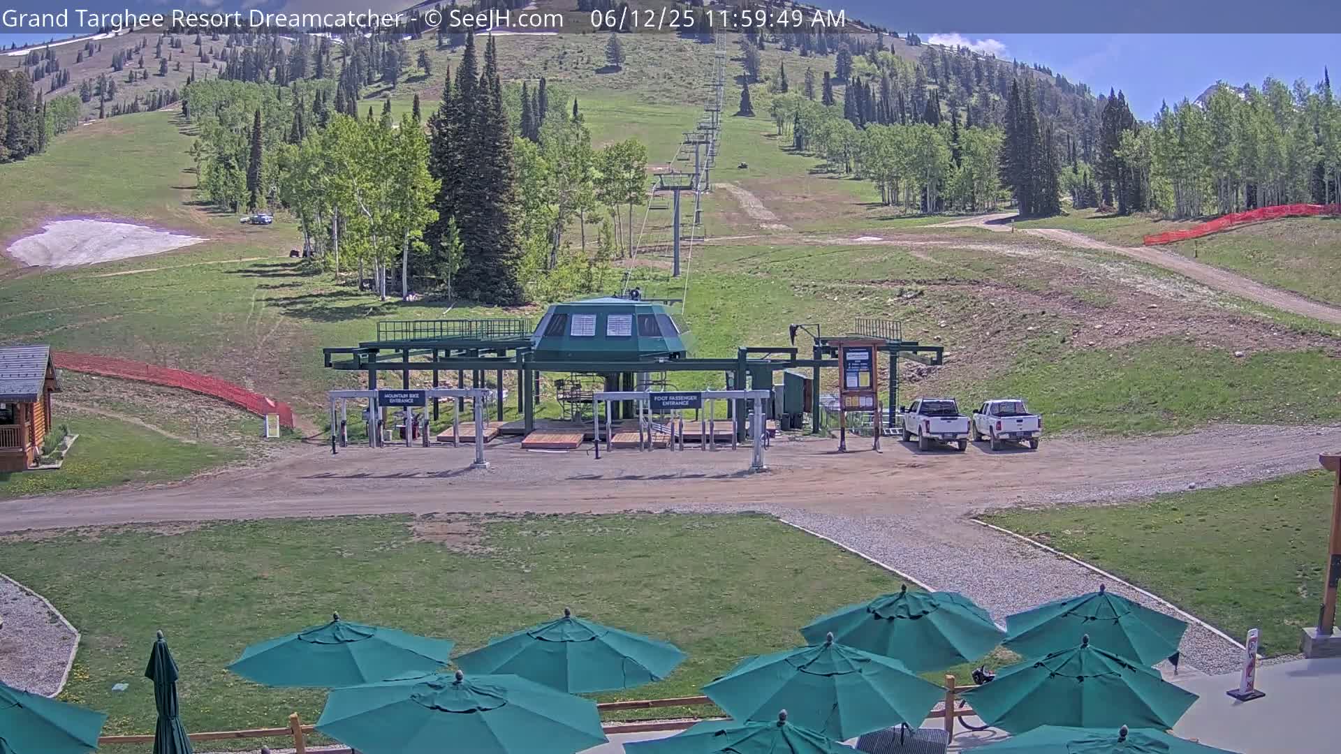 Grand Targhee Resort Ski Lifts & Slopes Live Cam - Alta, Teton, Wyoming, USA