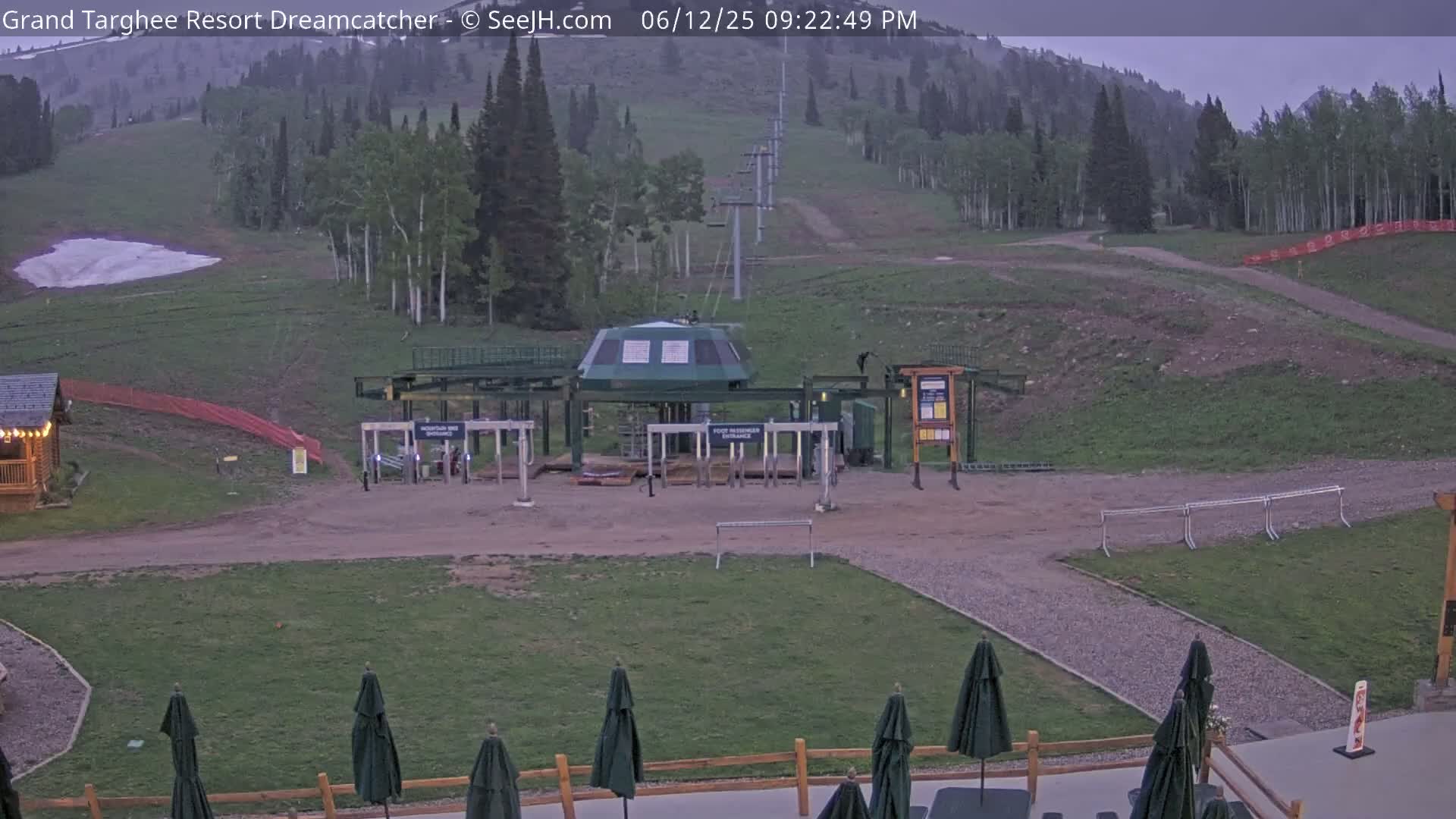 Grand Targhee Resort Ski Lifts & Slopes Live Cam - Alta, Teton, Wyoming, USA