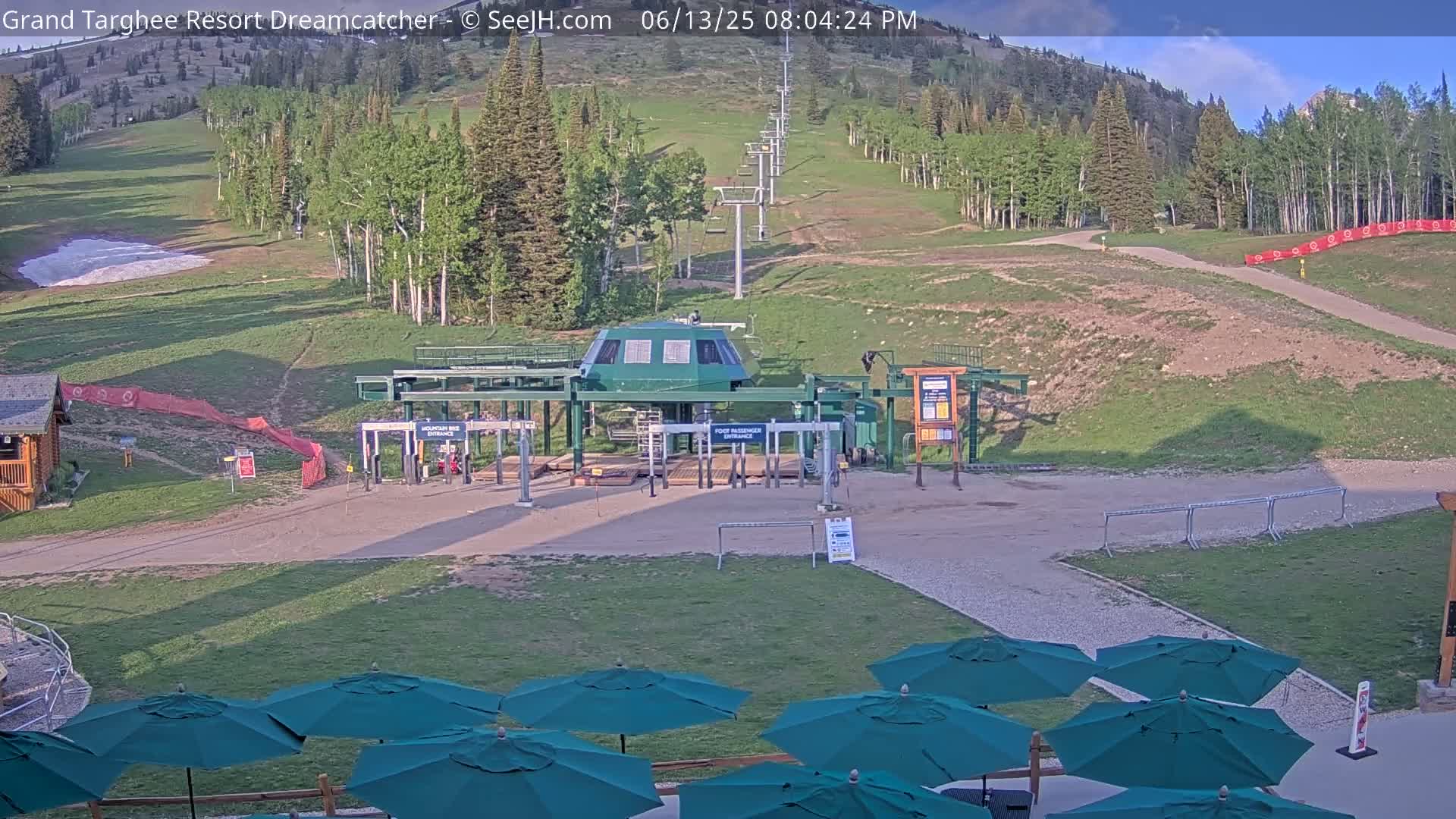 Grand Targhee Resort Ski Lifts & Slopes Live Cam - Alta, Teton, Wyoming, USA
