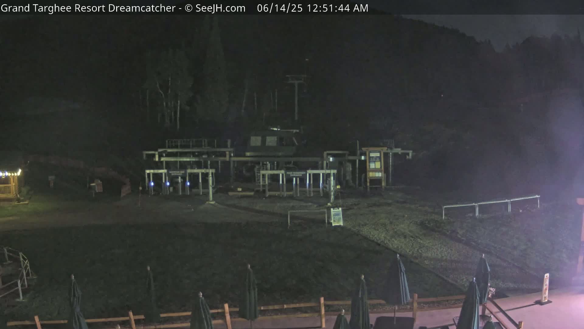 Grand Targhee Resort Ski Lifts & Slopes Live Cam - Alta, Teton, Wyoming, USA