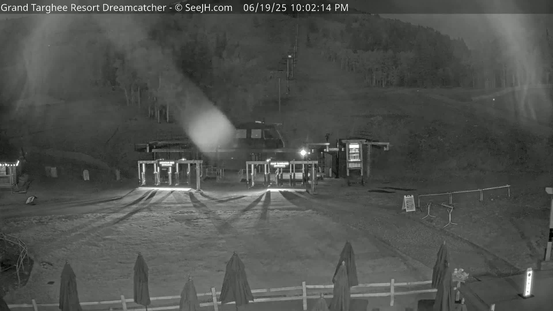Grand Targhee Resort Ski Lifts & Slopes Live Cam - Alta, Teton, Wyoming, USA
