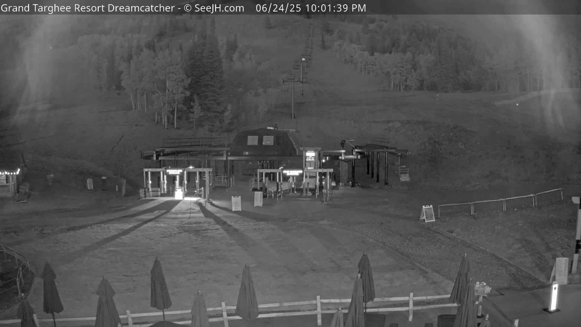 Grand Targhee Resort Ski Lifts & Slopes Live Cam - Alta, Teton, Wyoming, USA