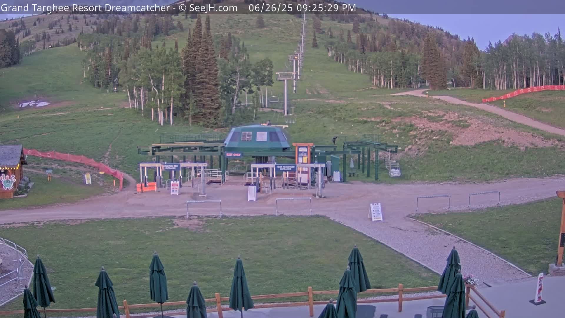 Grand Targhee Resort Ski Lifts & Slopes Live Cam - Alta, Teton, Wyoming, USA